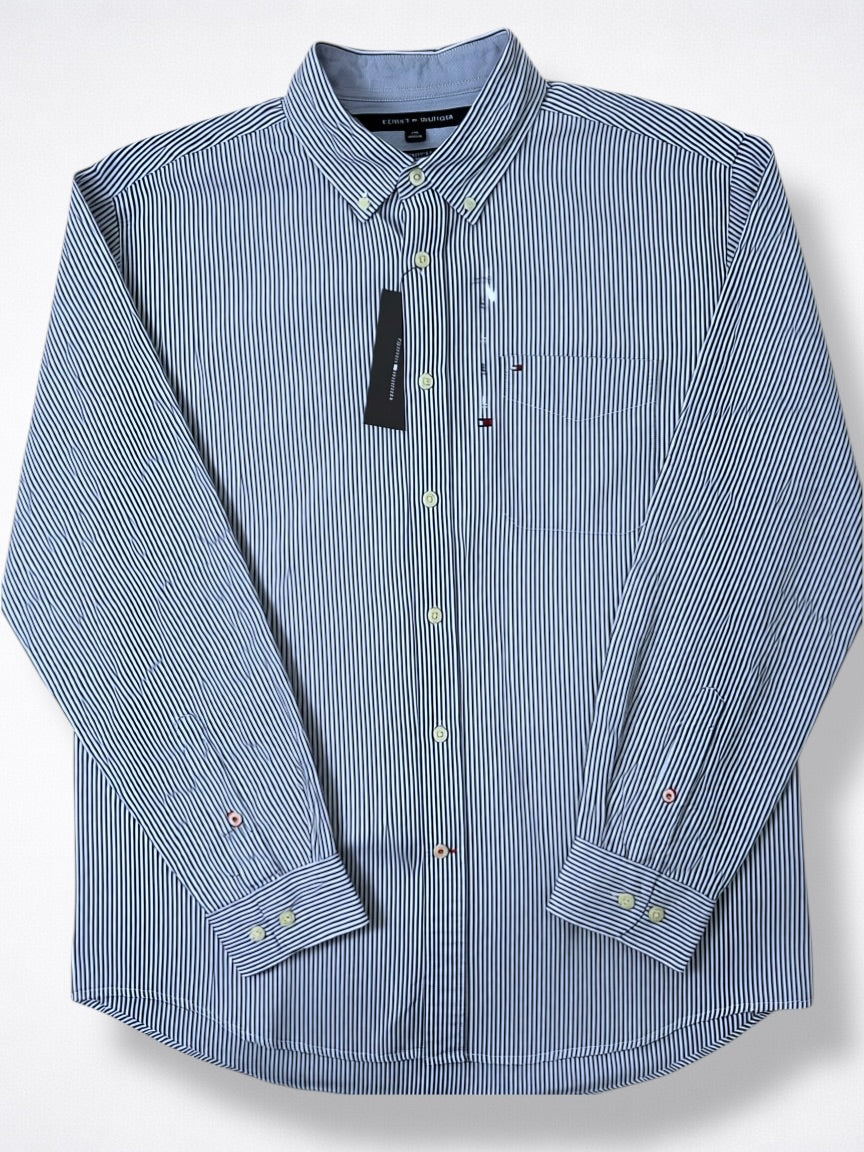 Camisa Tommy Hilfiger Classic Fit Manga Larga Talla L