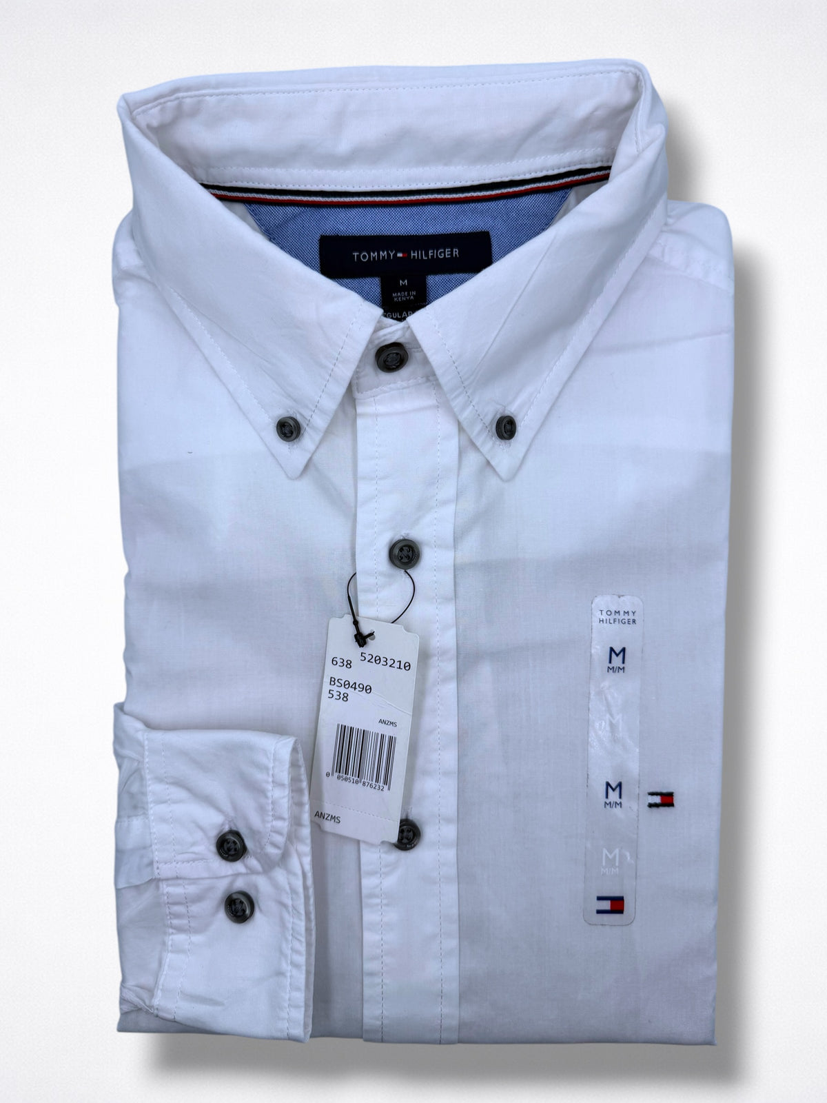 Camisa Tommy Hilfiger Classic Fit Manga Larga Talla M