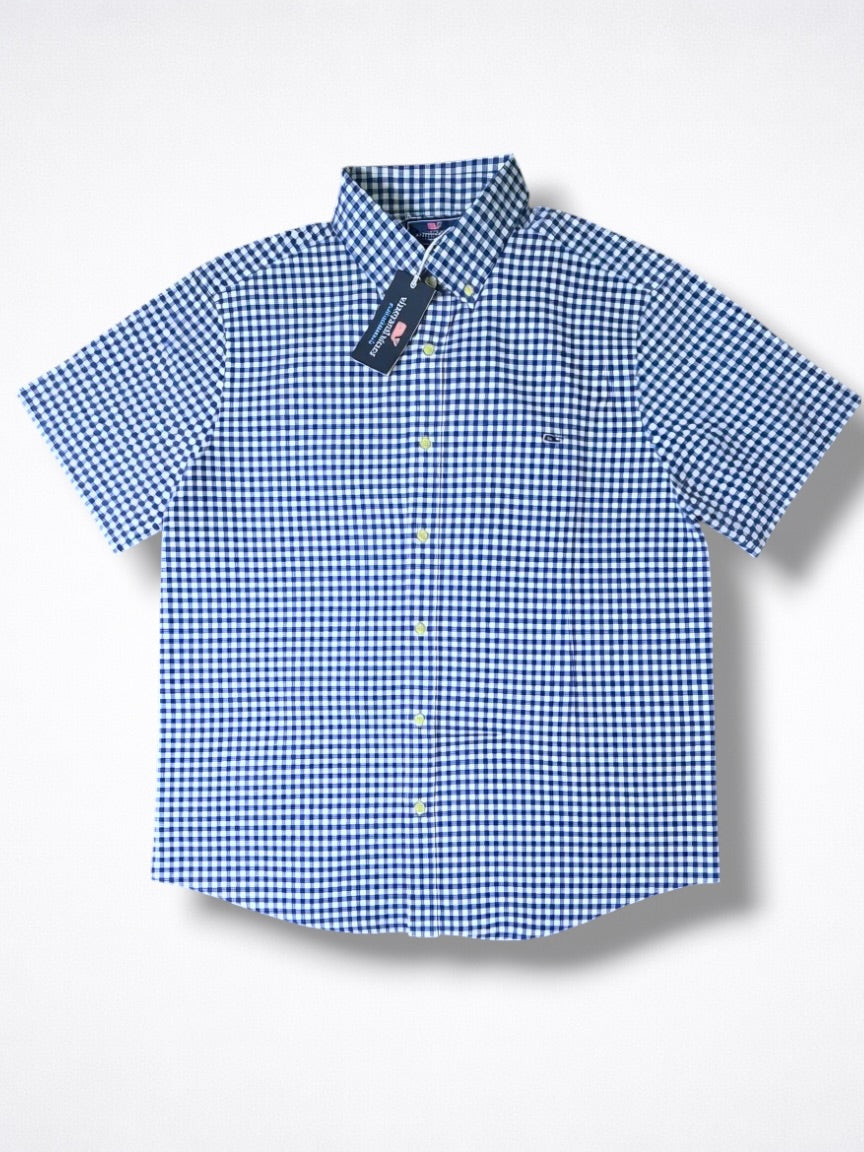 Camisa Vineyard Vines Manga Corta Classic Fit Talla XL