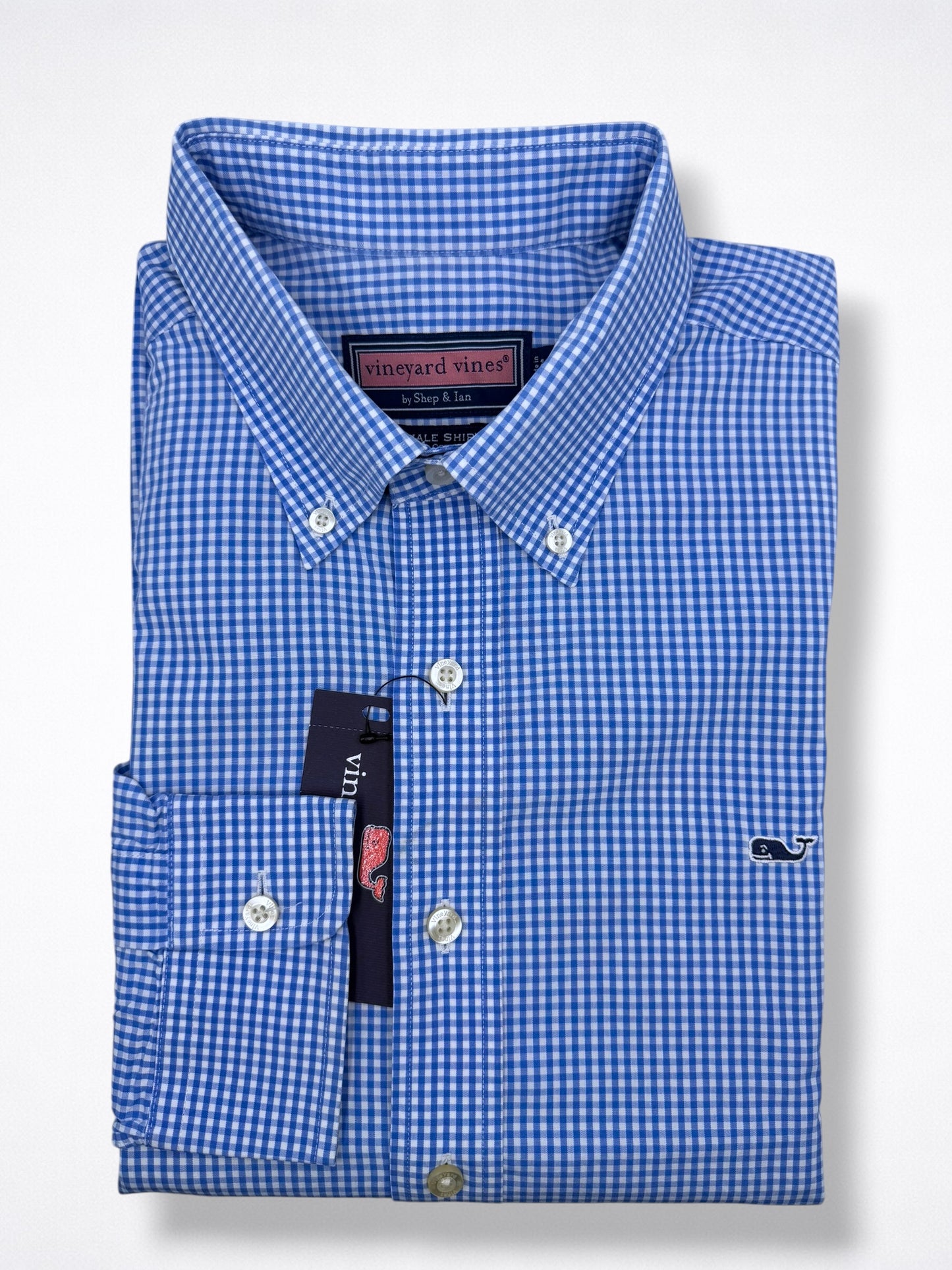 Camisa Vineyard Vines Classic Fit Manga Larga Talla L