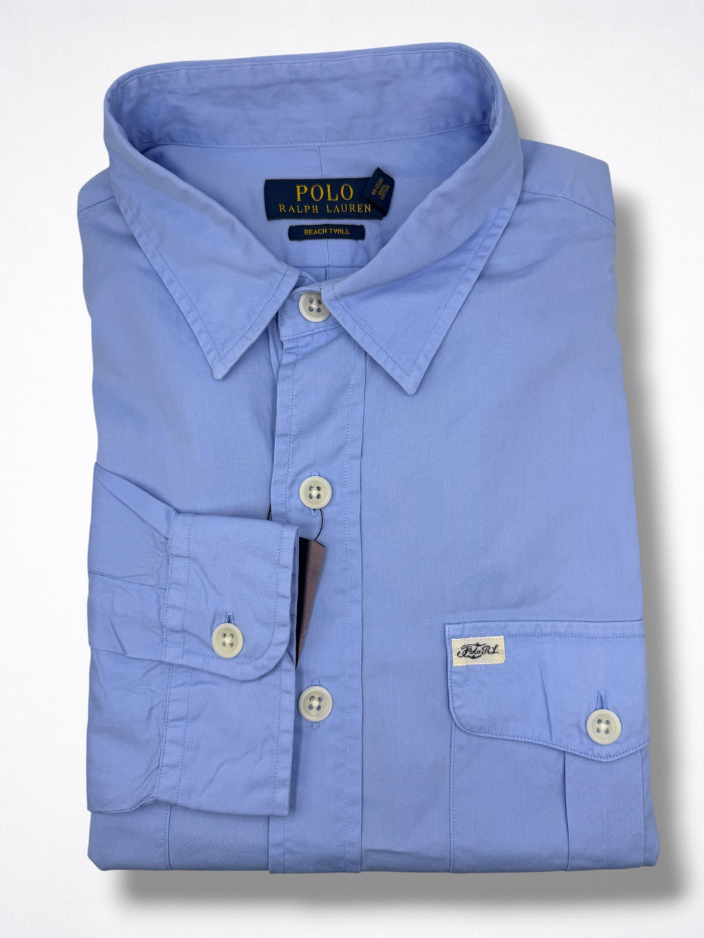 Camisa Polo Ralph Lauren Classic Fit Manga Larga Talla L