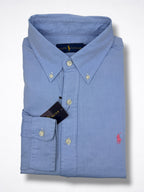 Camisa Polo Ralph Lauren Classic Fit Manga Larga Talla L