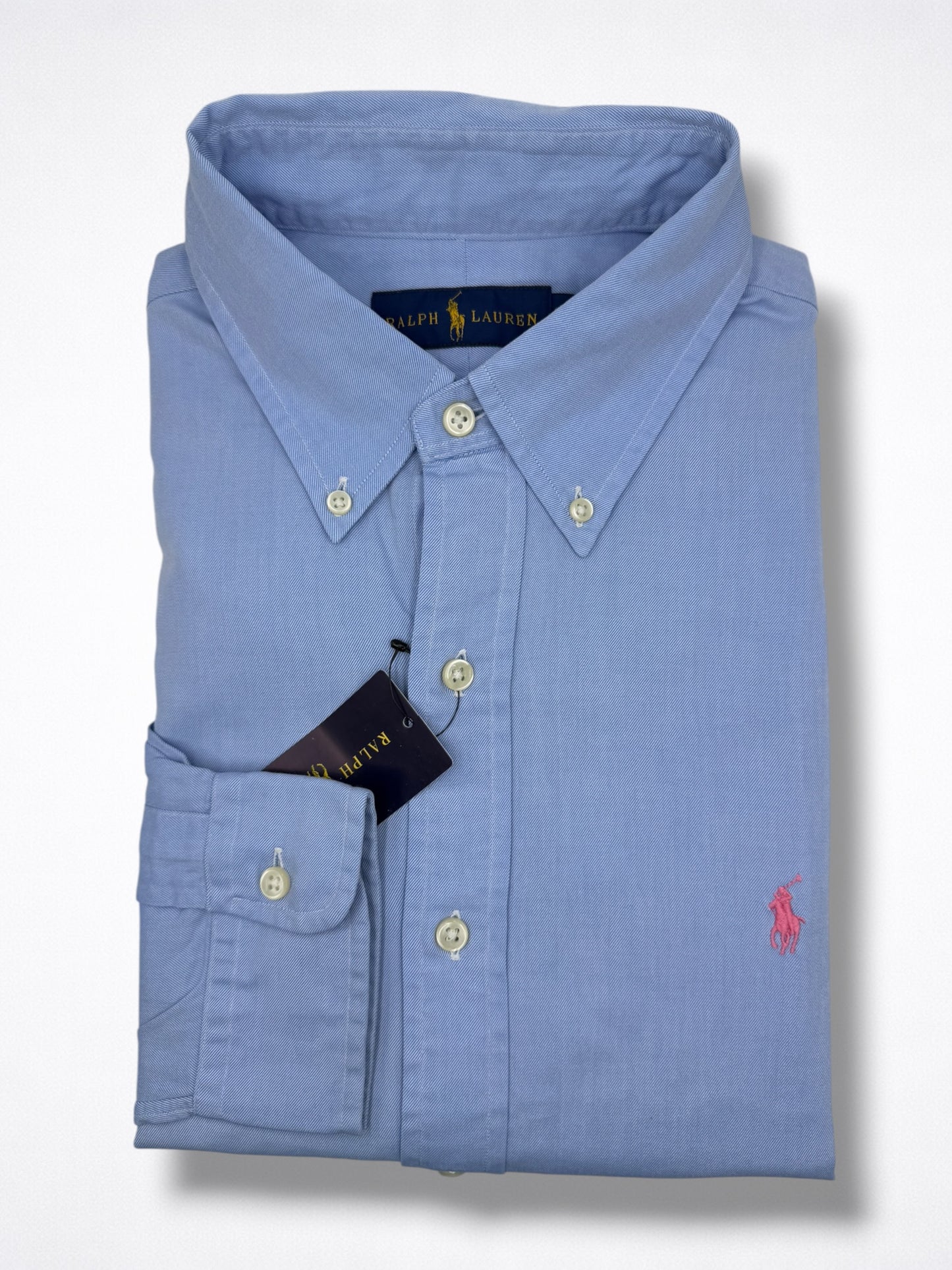 Camisa Polo Ralph Lauren Classic Fit Manga Larga Talla L