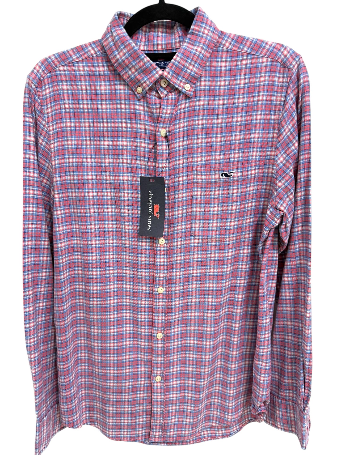 Camisa Vineyard Vines Classic Fit Manga Larga Talla S