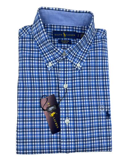 Camisa Polo Ralph Lauren Classic Fit Manga Larga Talla S