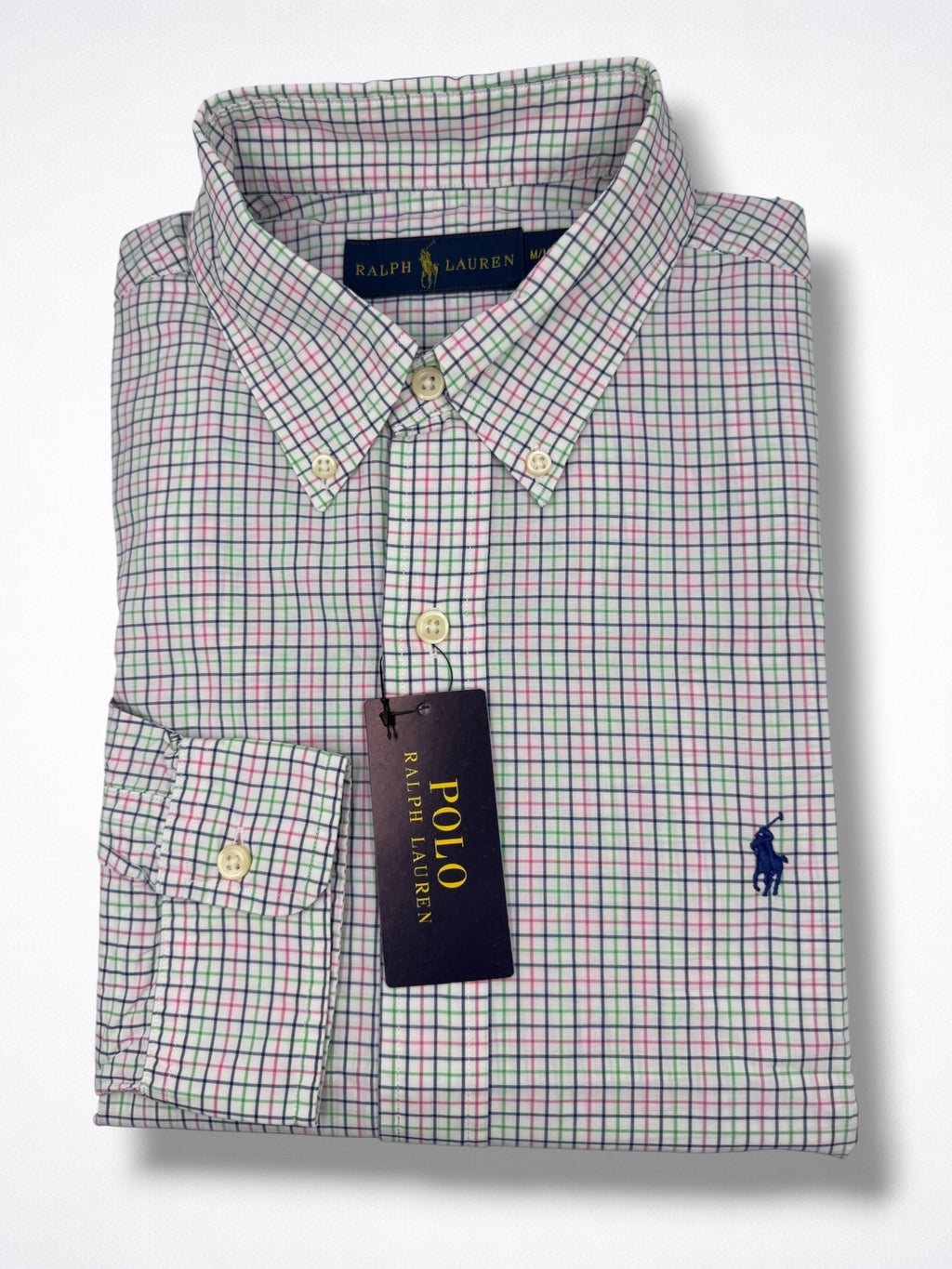 Camisa Polo Ralph Lauren Classic Fit Manga Larga Talla M