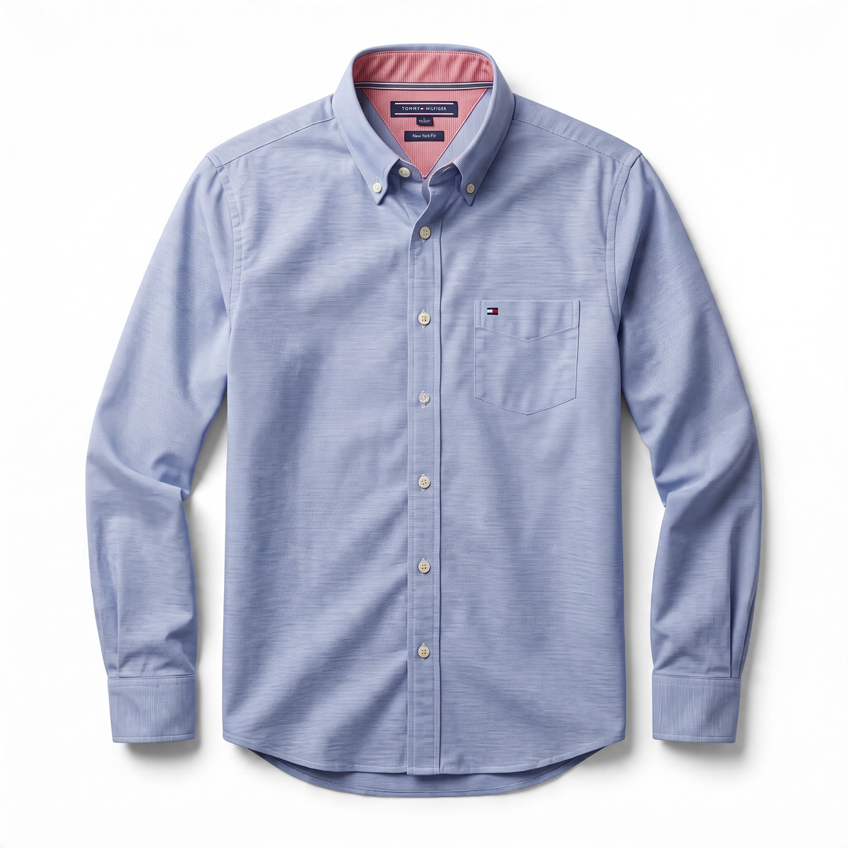 Camisa Tommy Hilfiger Classic Fit manga larga talla S