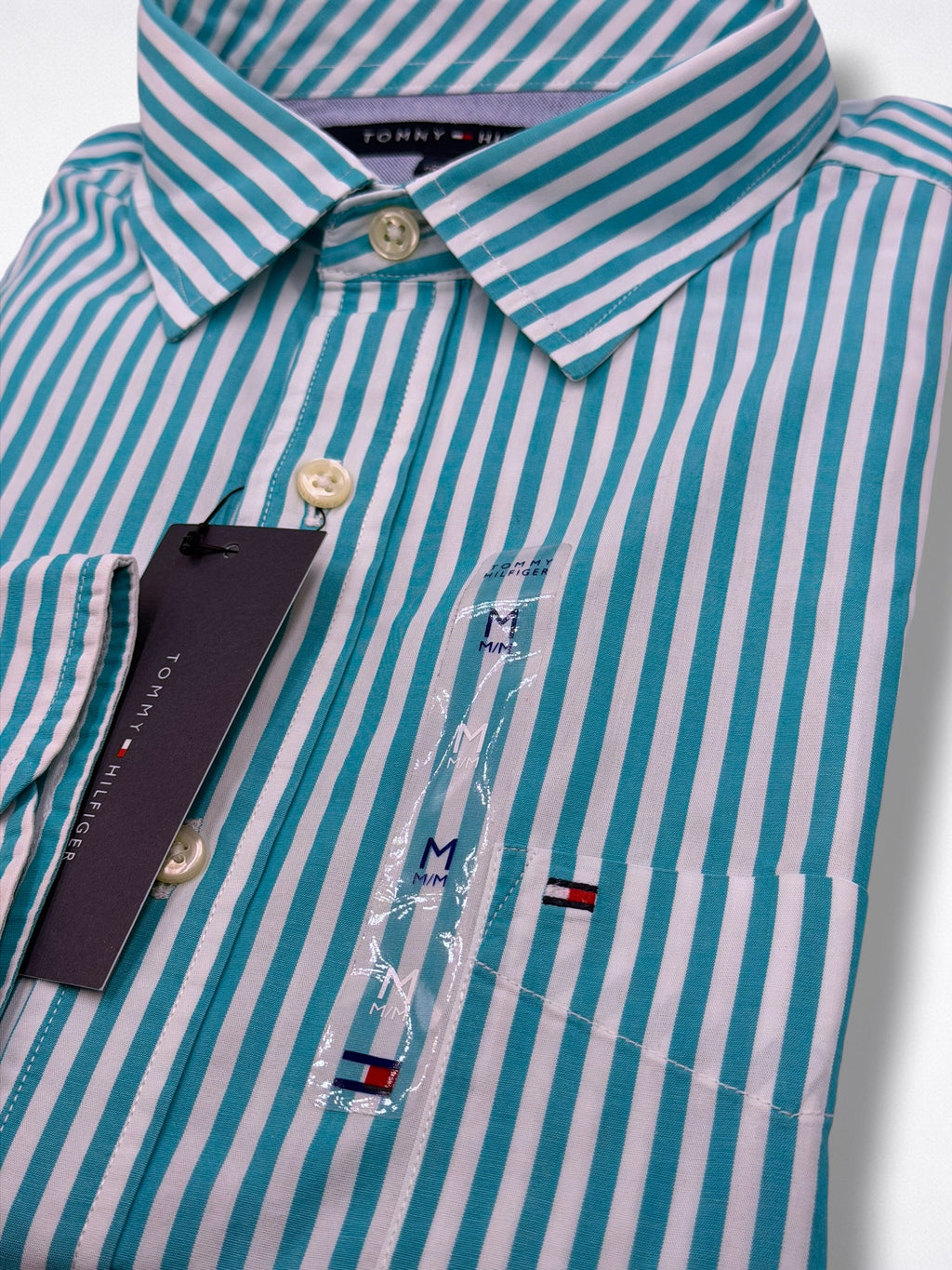 Camisa Tommy Hilfiger Classic Fit Manga Larga Talla M