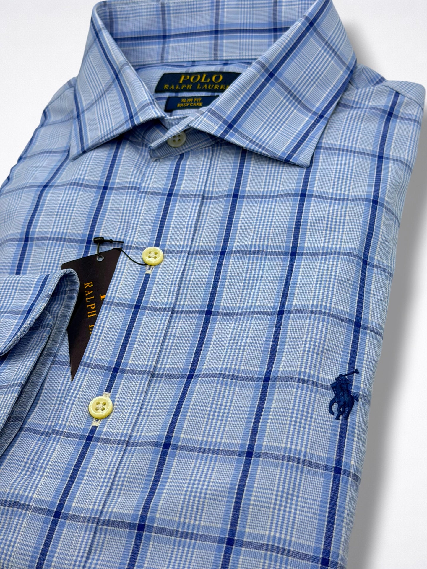 Camisa Polo Ralph Lauren Classic Fit Manga Larga Talla S