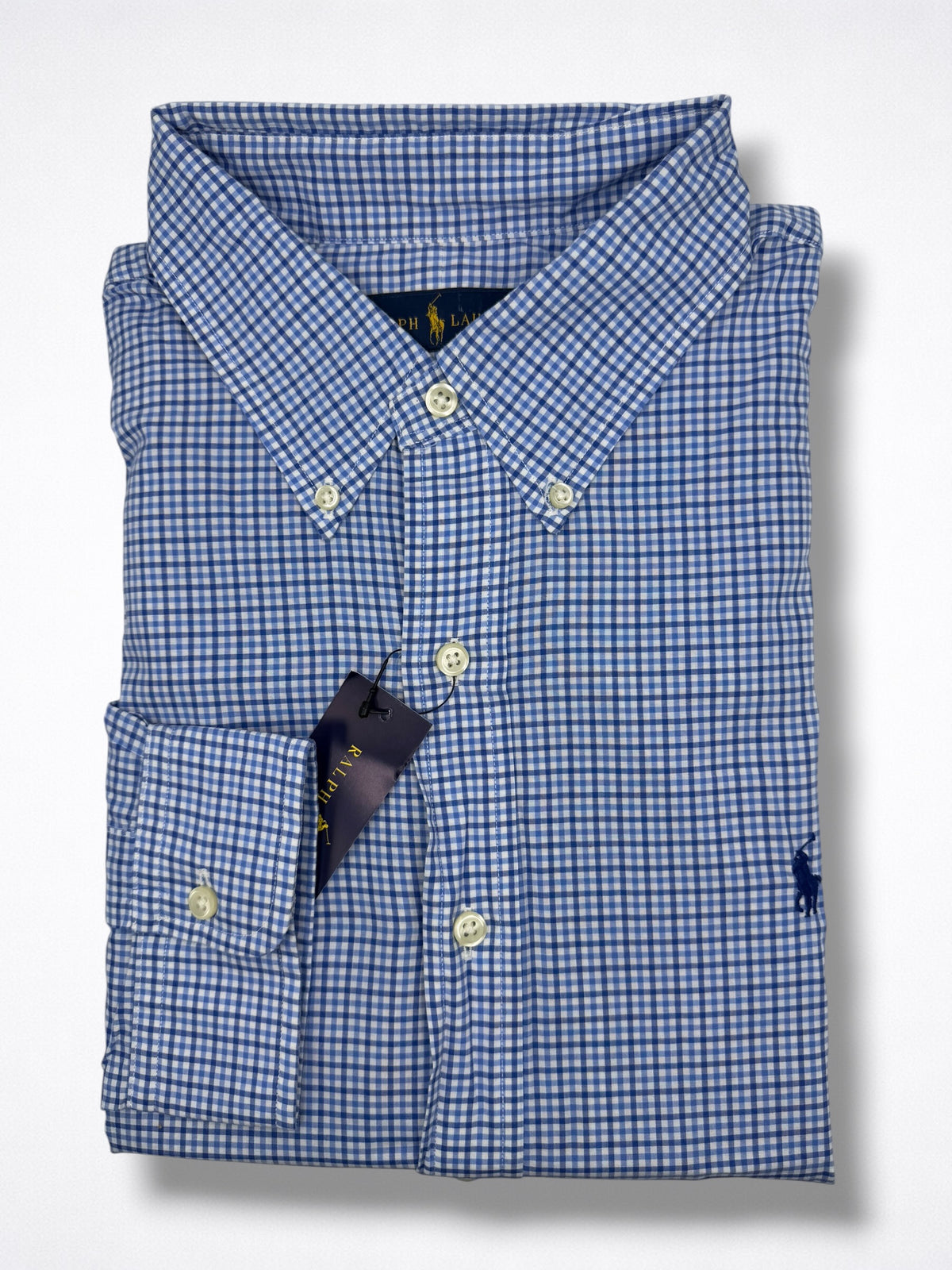 Camisa Polo Ralph Lauren Classic Fit Manga Larga Talla XL