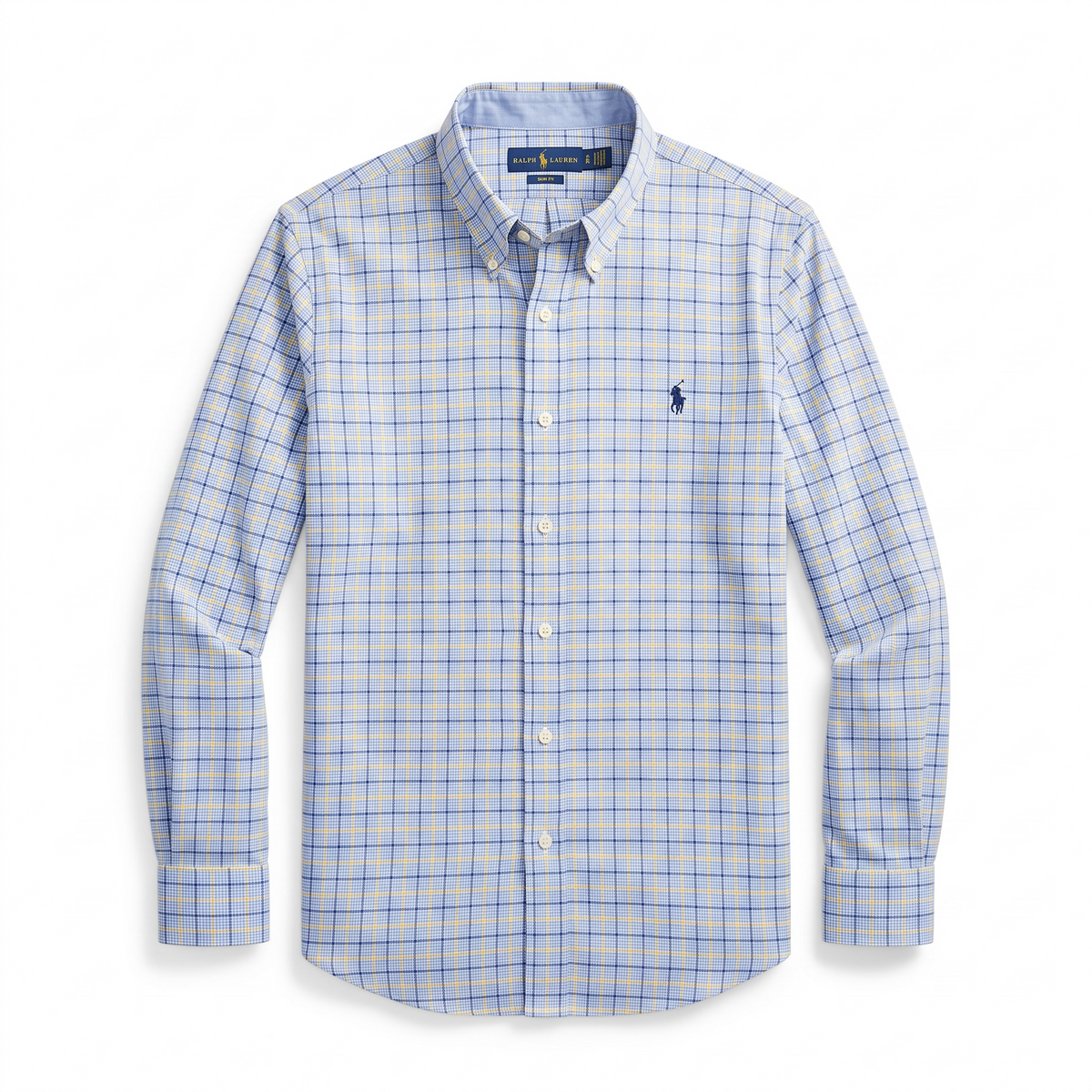 Camisa Polo Ralph Lauren Classic Fit manga larga talla XL