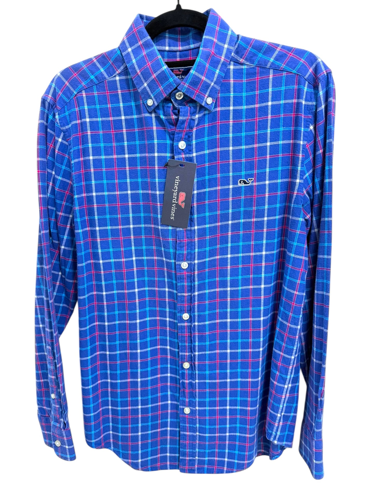 Camisa Vineyard Vines Classic Fit Manga Larga Talla S