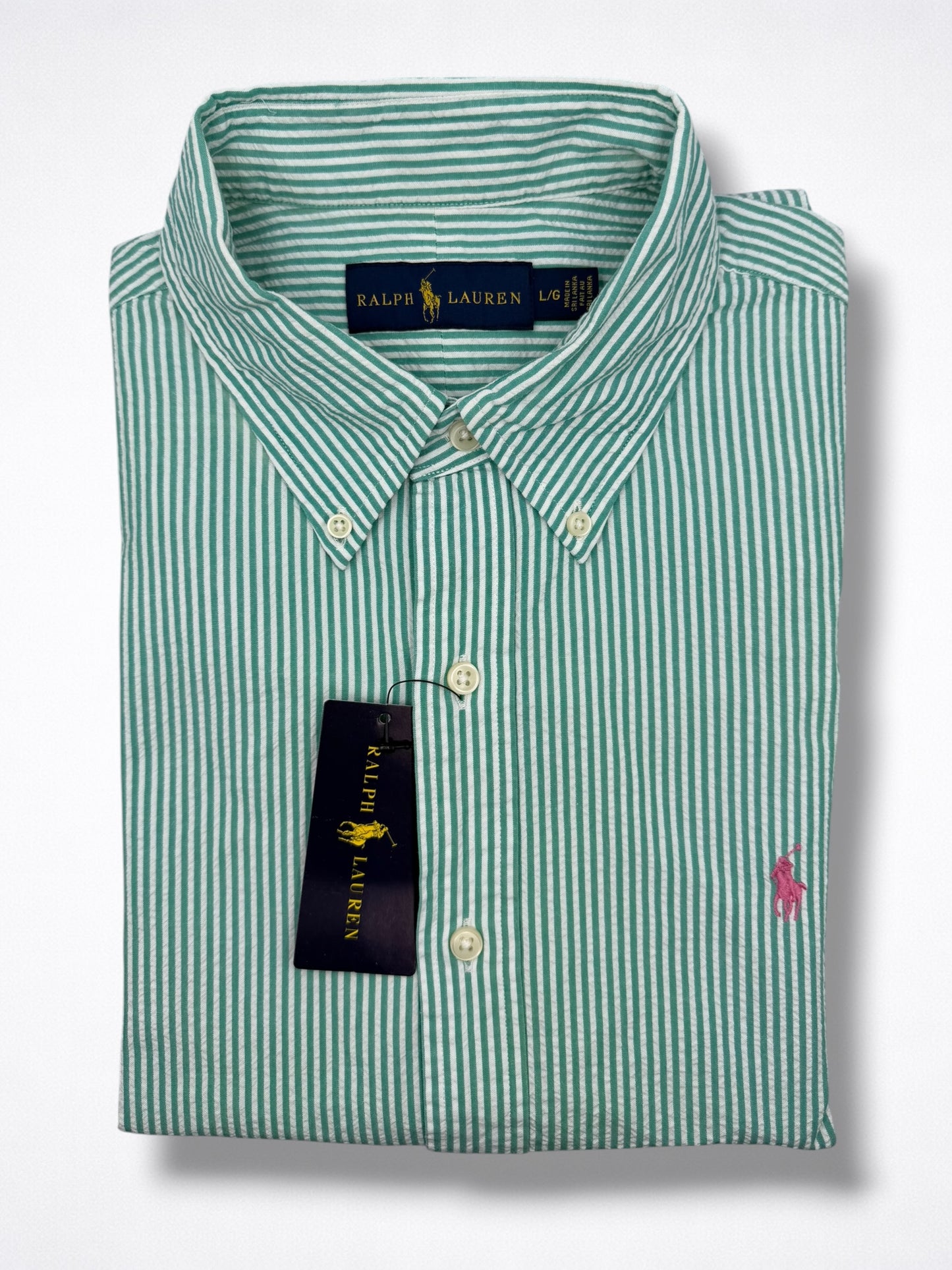 Camisa Polo Ralph Lauren Classic Fit Manga Corta Talla L