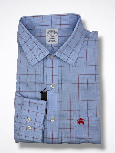 Camisa Brooks Brothers Classic Fit Manga Larga Talla L
