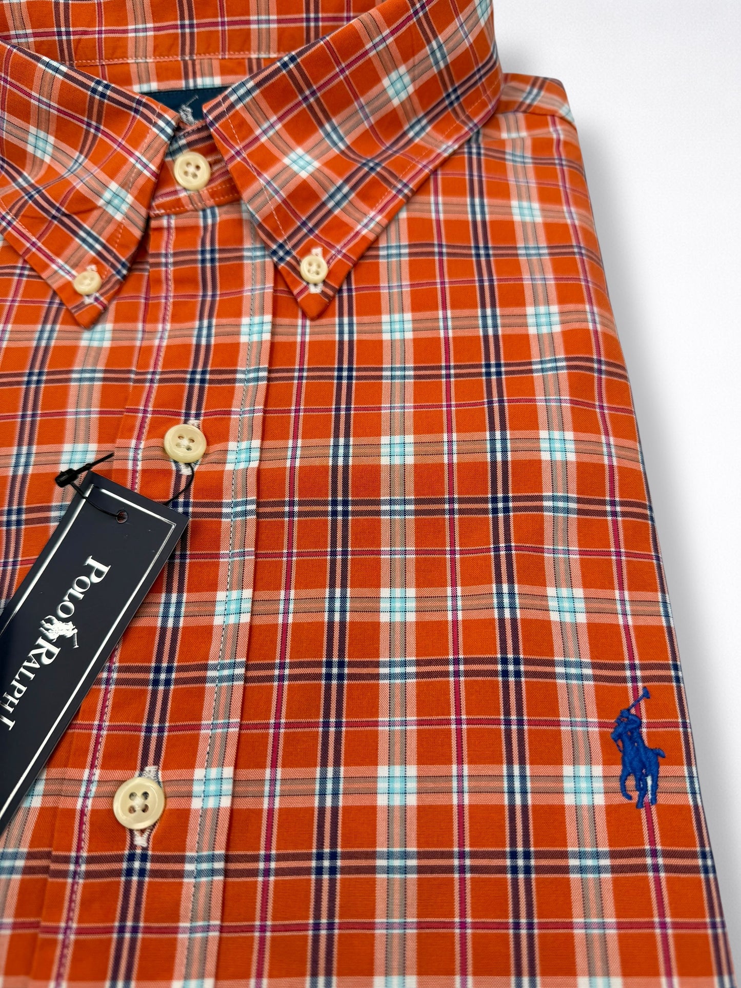 Camisa Polo Ralph Lauren Classic Fit Manga Larga Talla XL
