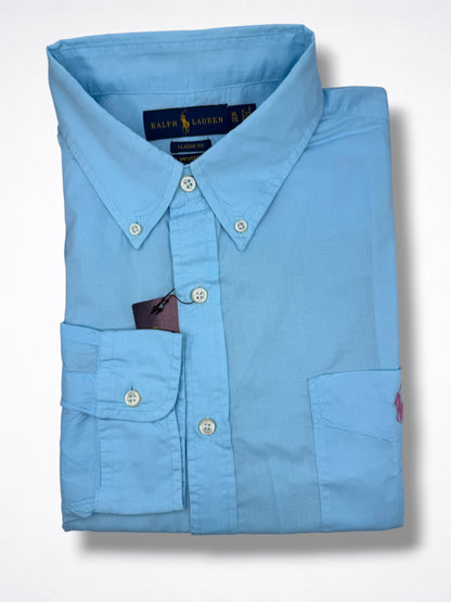Camisa Polo Ralph Lauren Classic Fit Manga Larga Talla XL