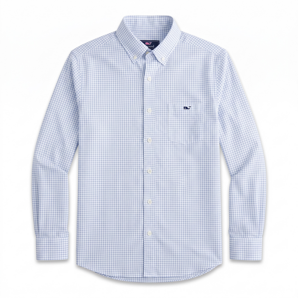 Camisa Vineyard Vines Classic Fit manga larga talla M