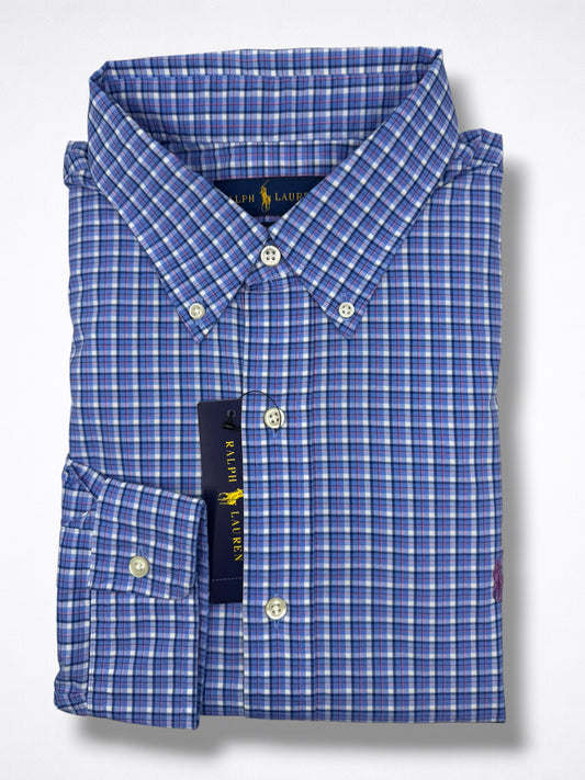 Camisa Polo Ralph Lauren Classic Fit Manga Larga Talla XL