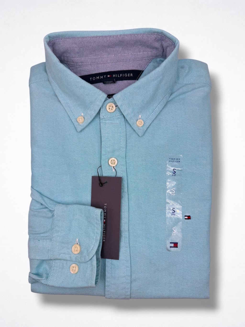 Camisa Tommy Hilfiger Classic Fit Manga Larga Talla S