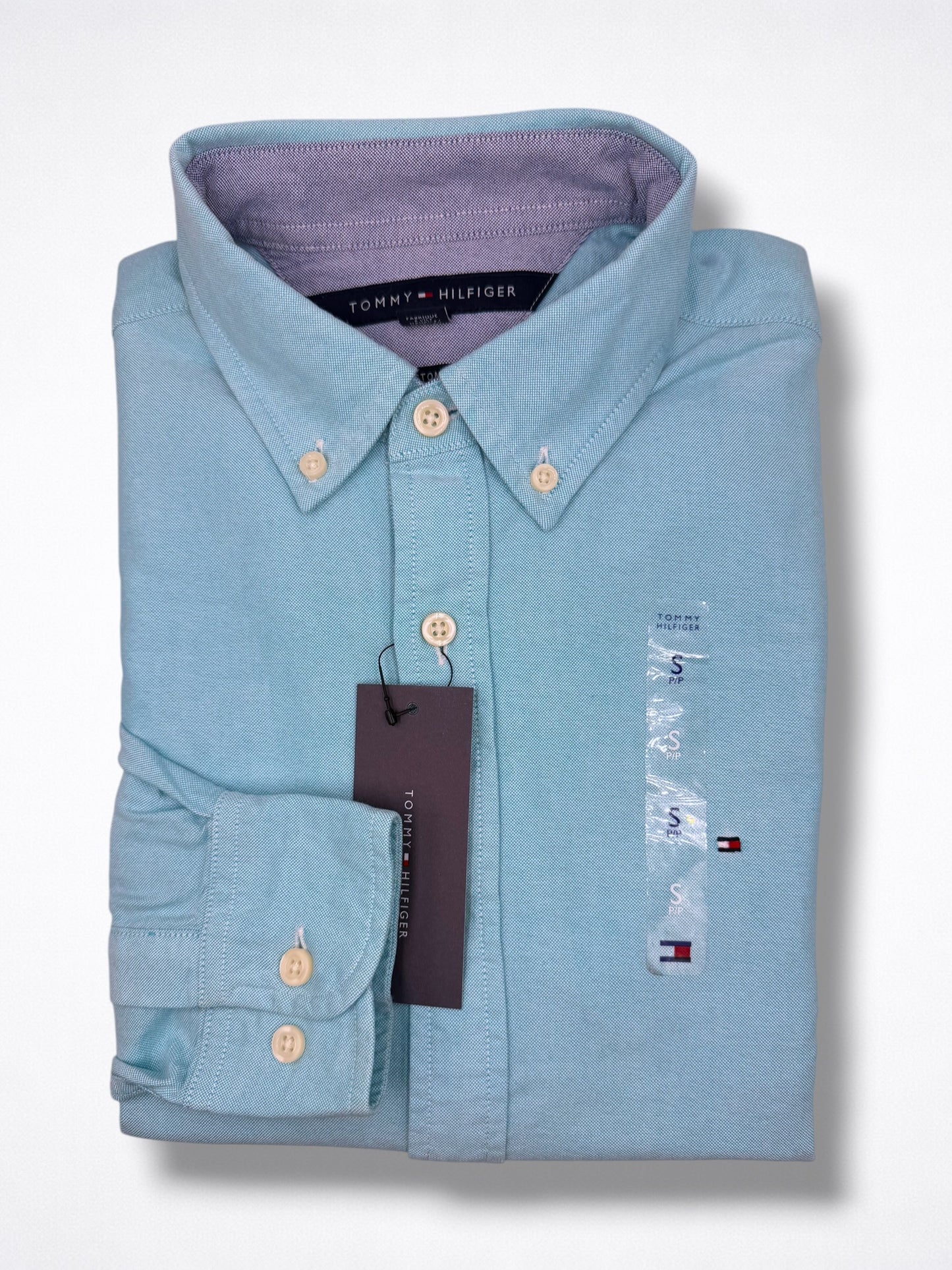 Camisa Tommy Hilfiger Classic Fit Manga Larga Talla S