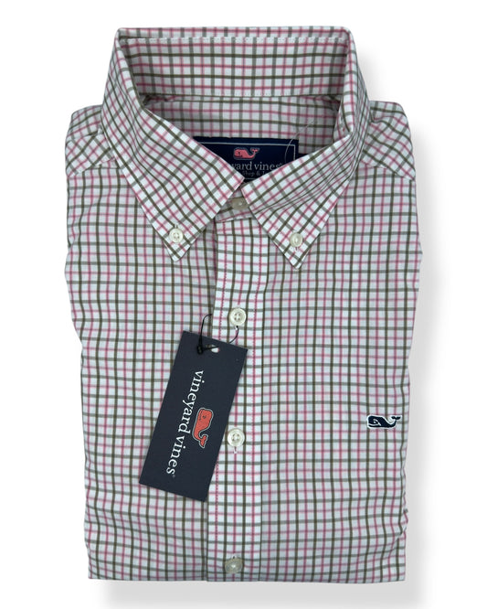 Camisa Vineyard Vines Classic Fit Manga Larga Talla S