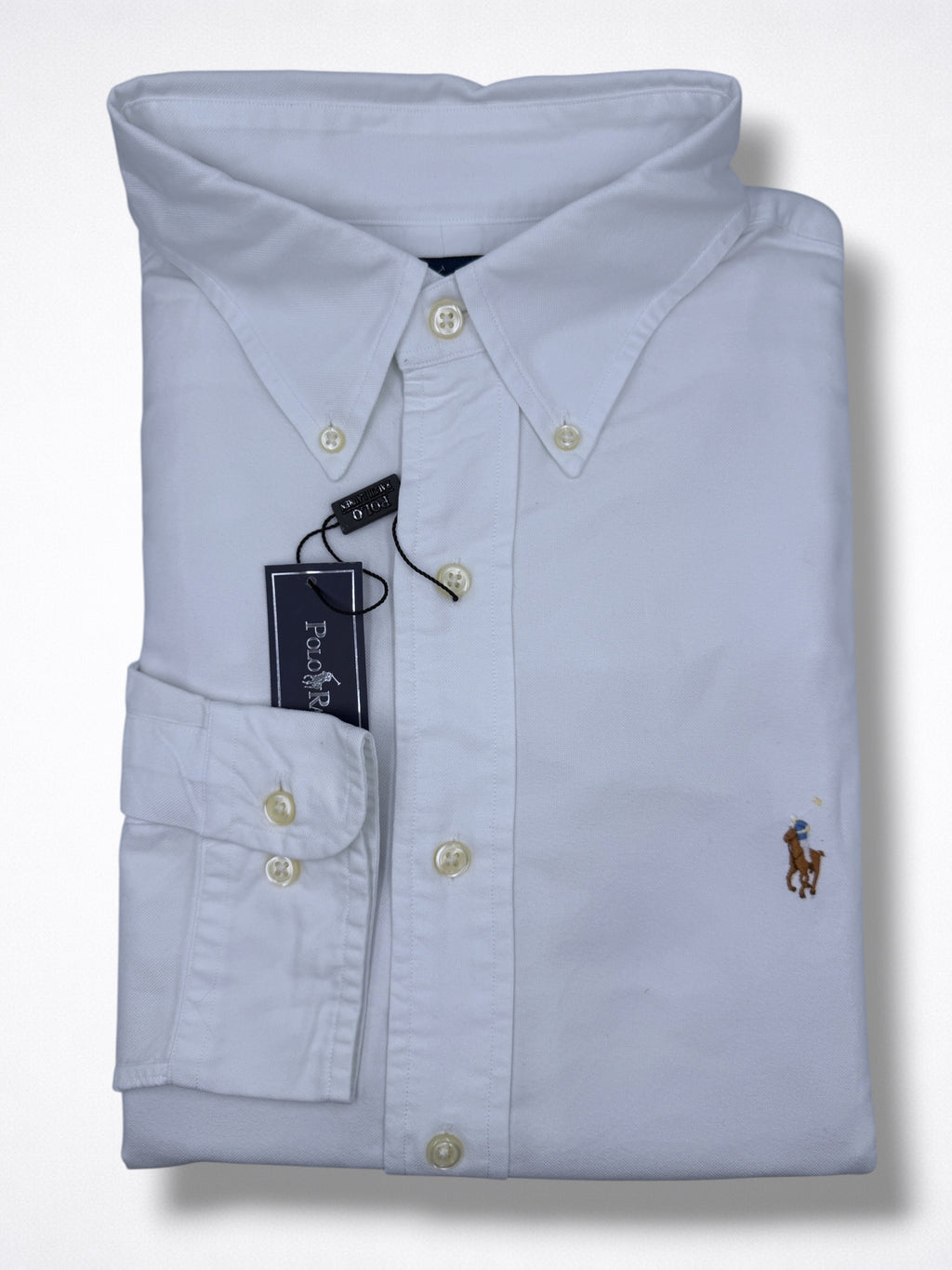 Camisa Polo Ralph Lauren Classic Fit manga larga talla L