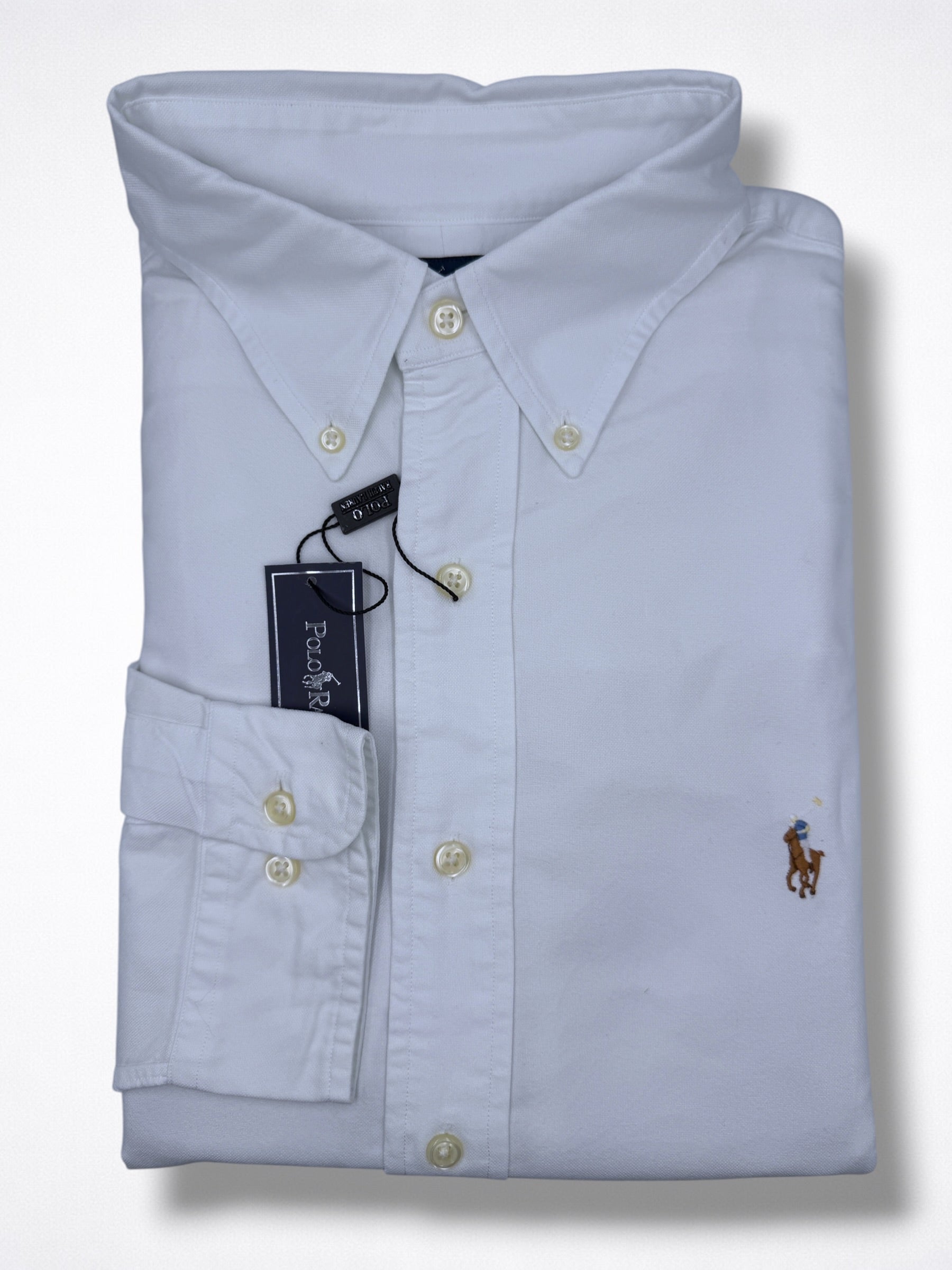 Camisa Polo Ralph Lauren Classic Fit manga larga talla L