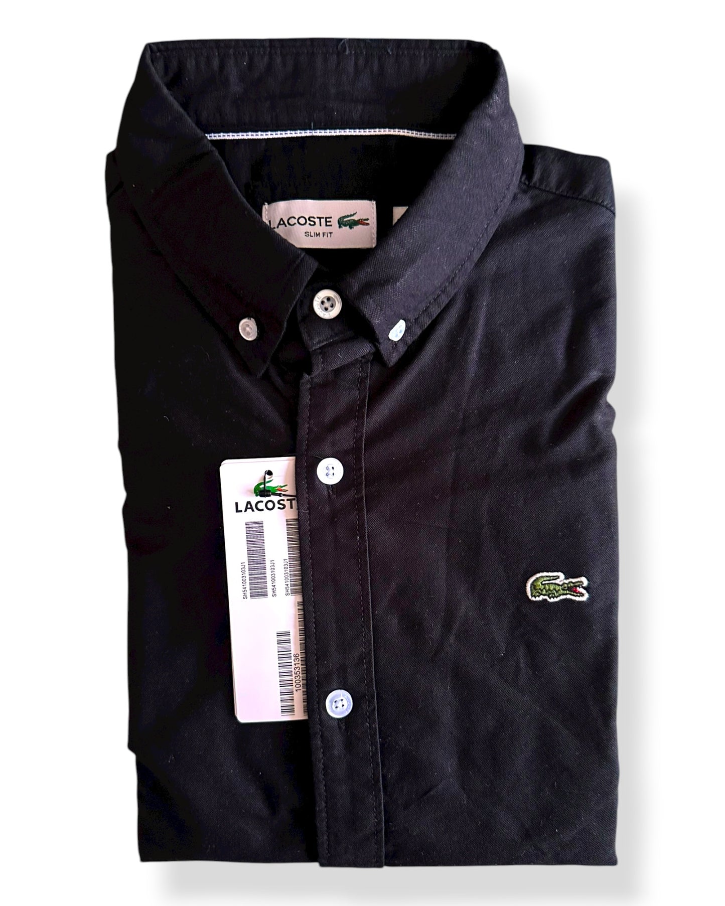 Camisa Lacoste Classic Fit Manga Larga Talla XS