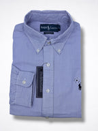 Camisa Polo Ralph Lauren Custom Fit manga larga talla M