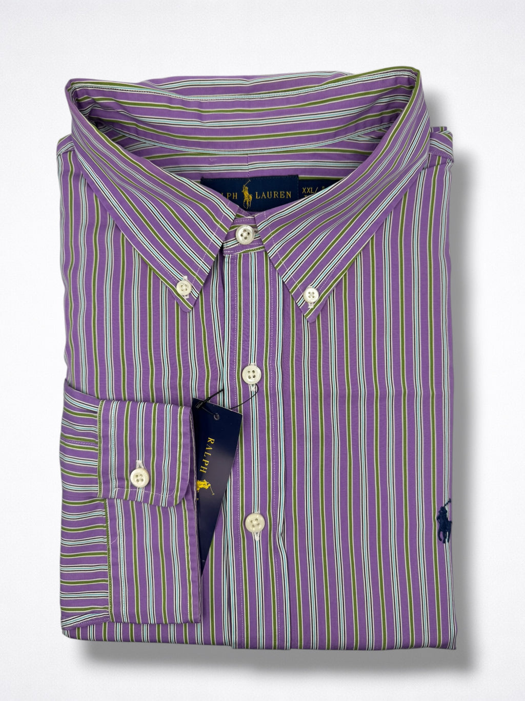 Camisa Polo Ralph Lauren Classic Fit Manga Larga Talla XXL