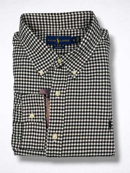 Camisa Polo Ralph Lauren Classic Fit Manga Larga Talla XL