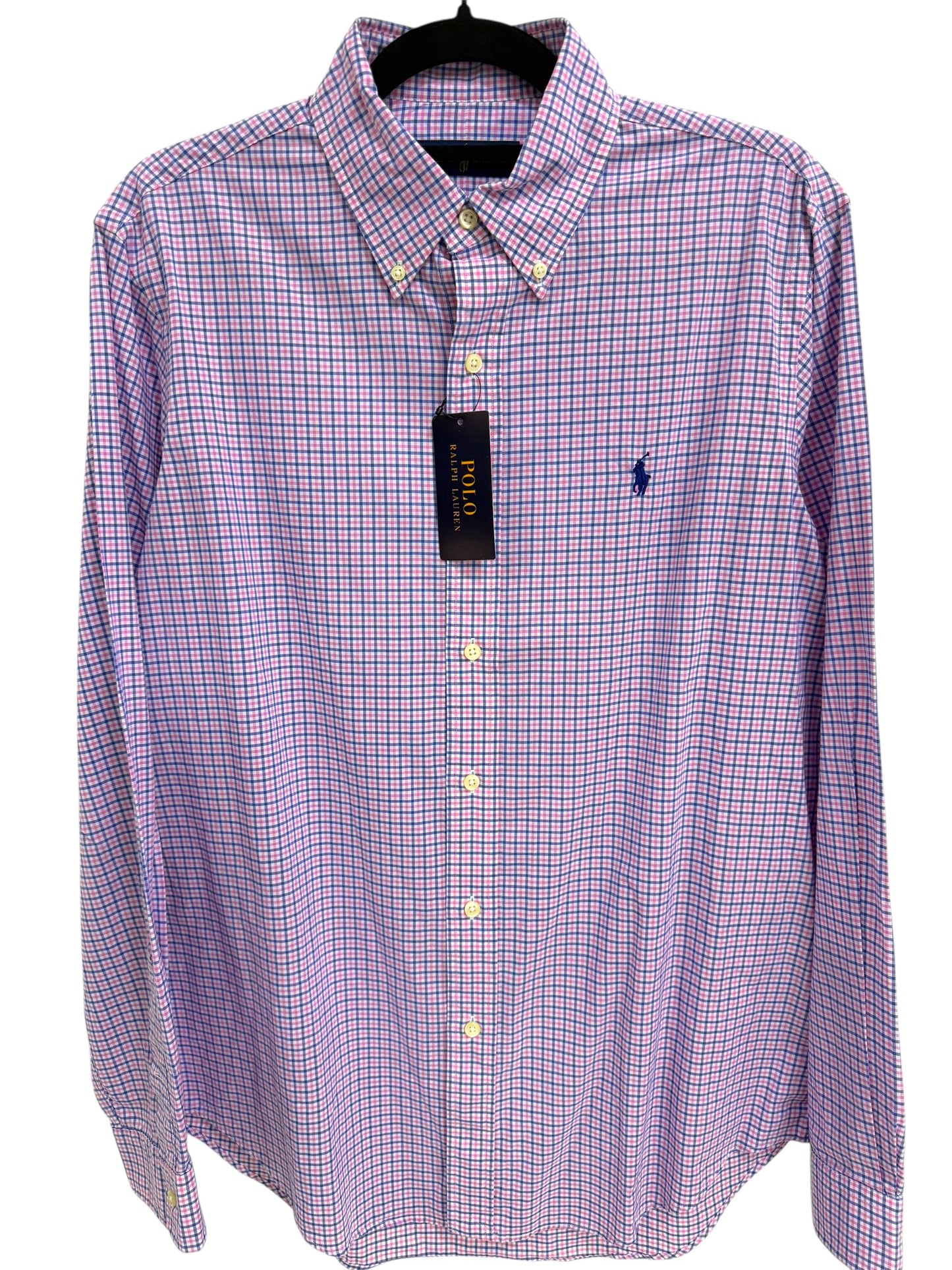 Camisa Polo Ralph Lauren Classic Fit Manga Larga Talla M