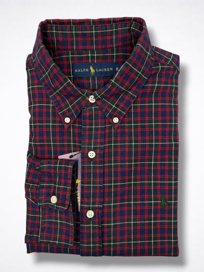Camisa Polo Ralph Lauren Classic fit Manga Larga Talla XL