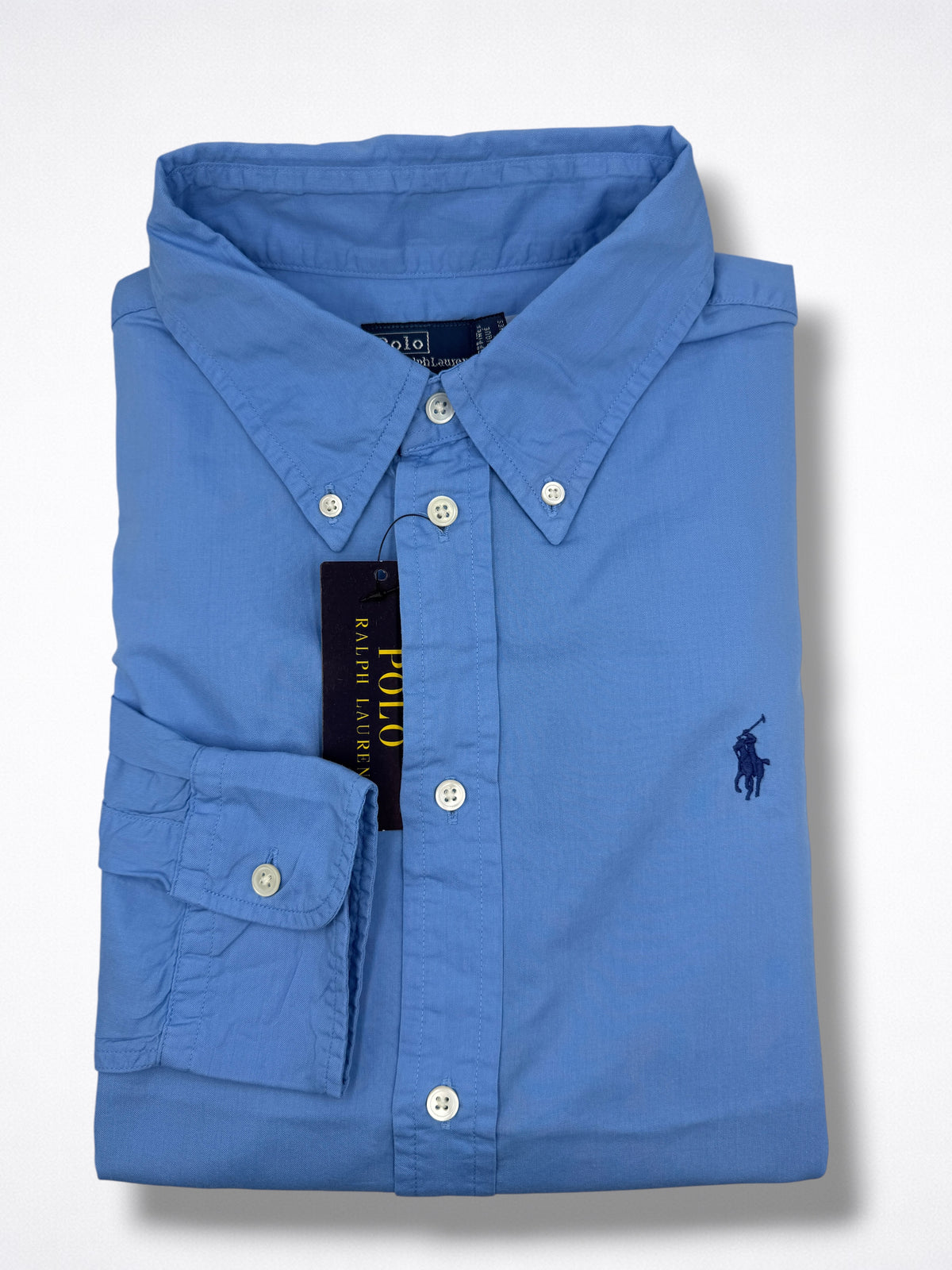 Camisa Polo Ralph Lauren Classic Fit manga larga talla M