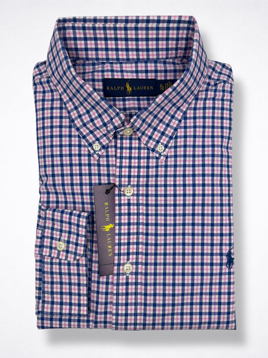 Camisa Polo Ralph Lauren Classic Fit Manga Larga Talla XL