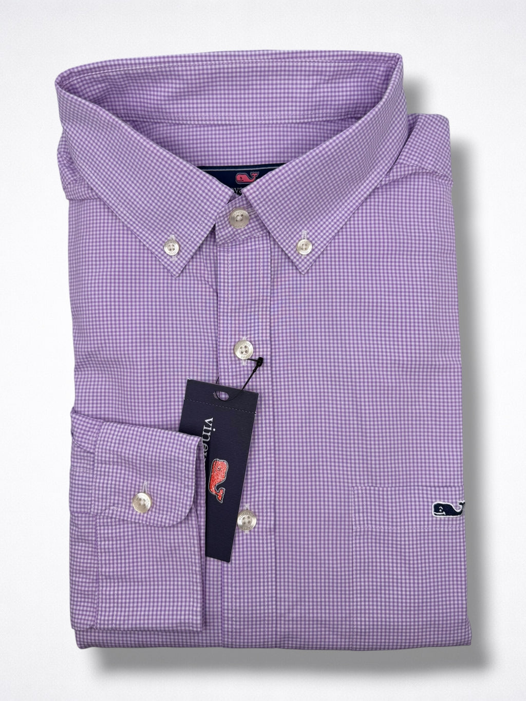 Camisa Vineyard Vines Classic Fit Manga Larga Talla L