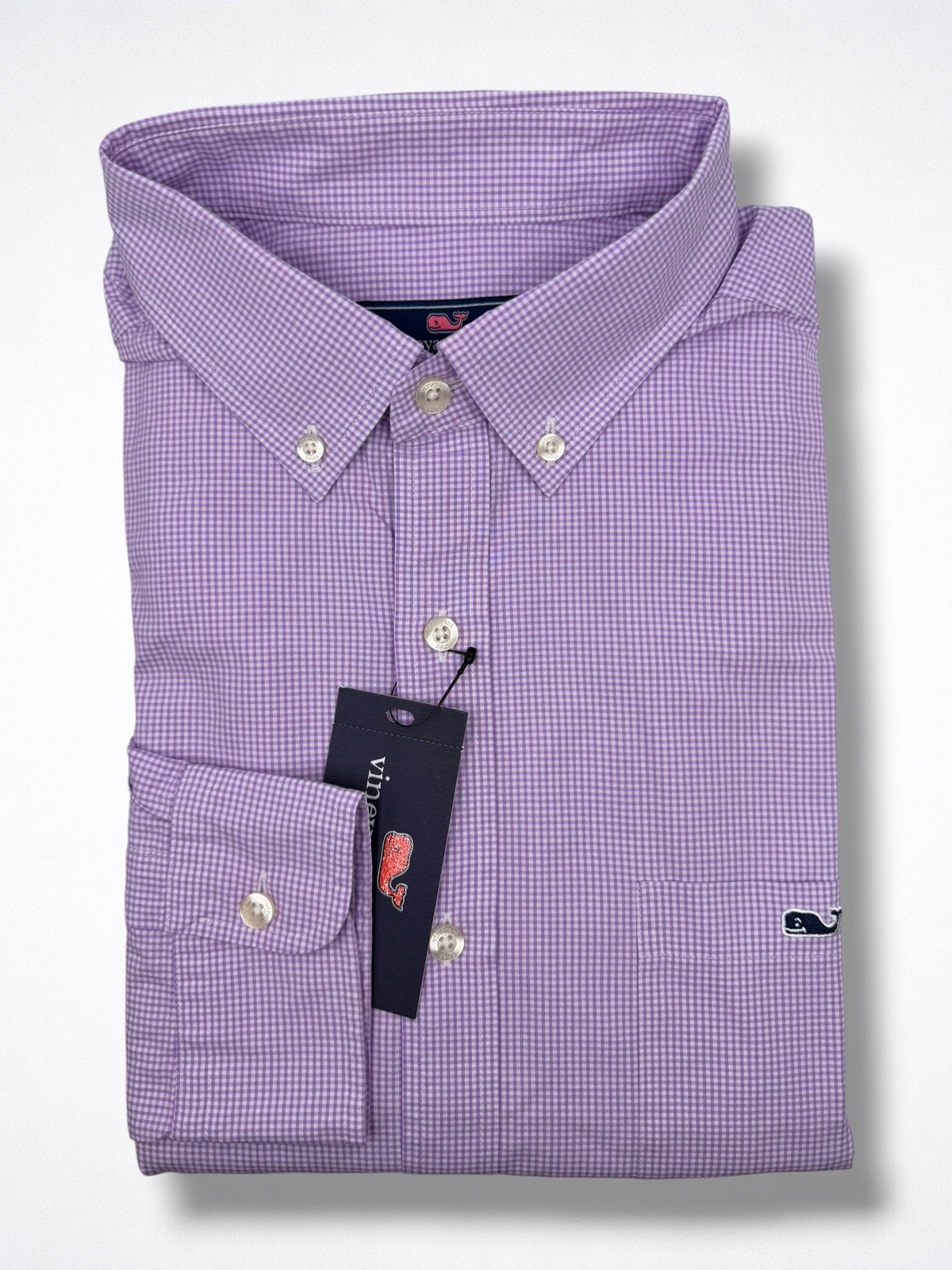 Camisa Vineyard Vines Classic Fit Manga Larga Talla L