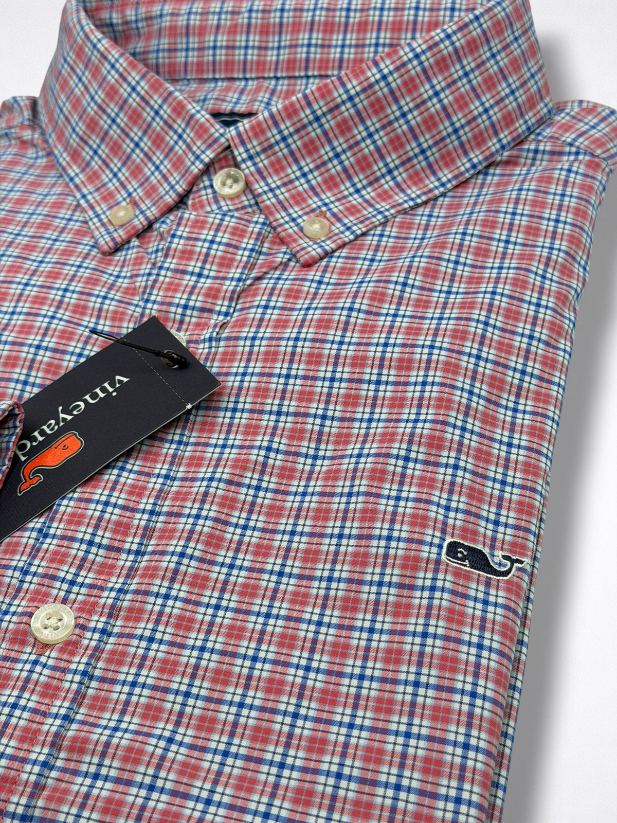 Camisa Vineyard Vines Classic Fit Manga Larga Talla XL
