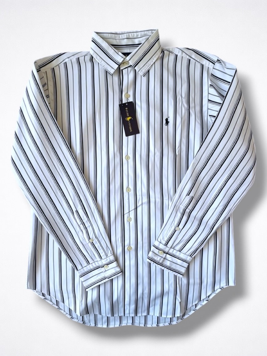 Camisa Polo Ralph Lauren Classic Fit Manga Larga Talla M