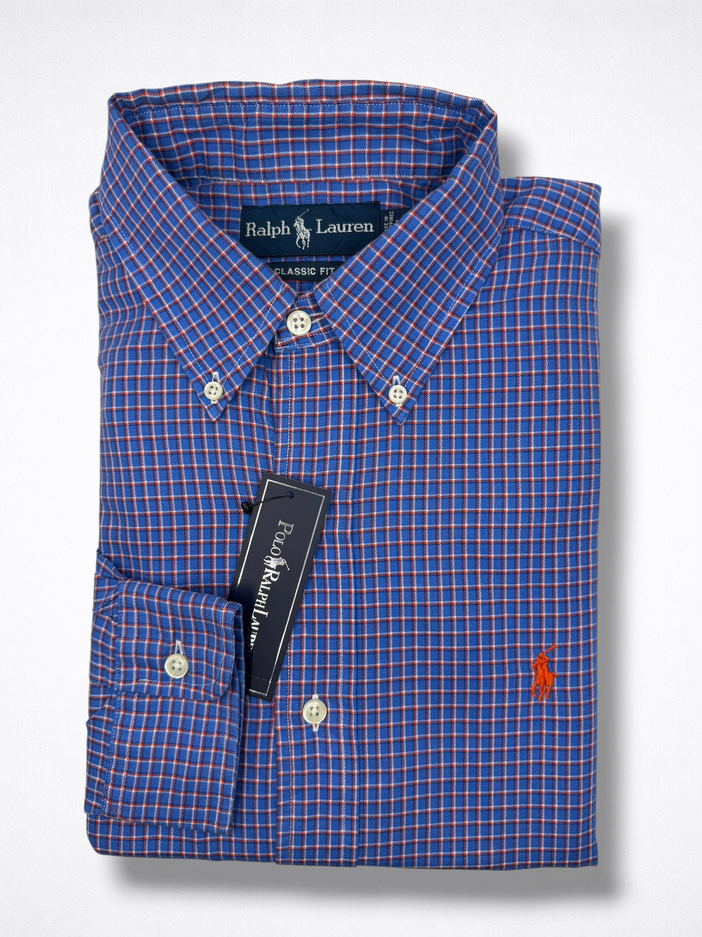 Camisa Polo Ralph Lauren Classic Fit Manga Larga Talla M
