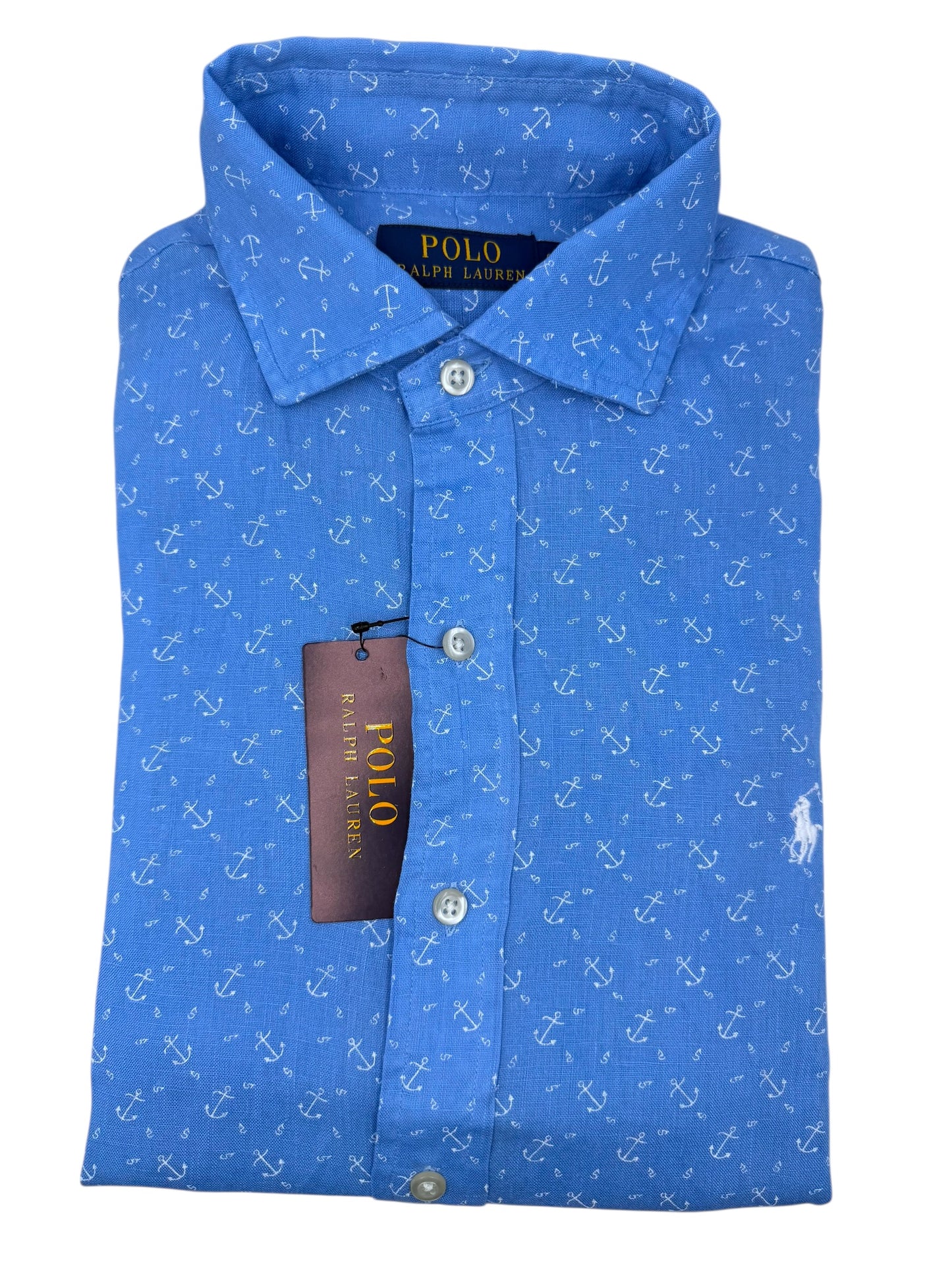 Camisa Polo Ralph Lauren Classic Fit Manga Larga Talla S