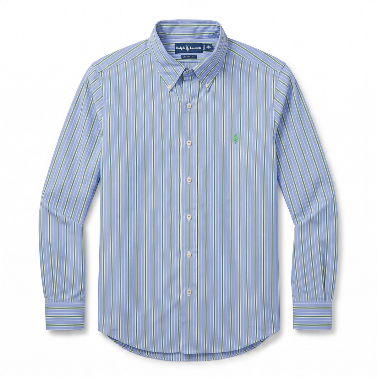 Camisa Polo Ralph Lauren Classic Fit manga larga talla L