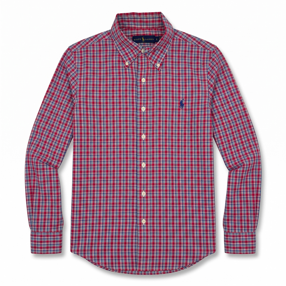 Camisa Polo Ralph Lauren Classic Fit manga larga talla S