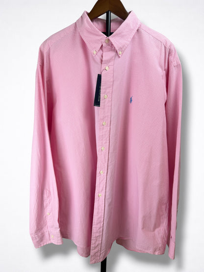 Camisa Polo Ralph Lauren Classic Fit Manga Larga Talla XXL