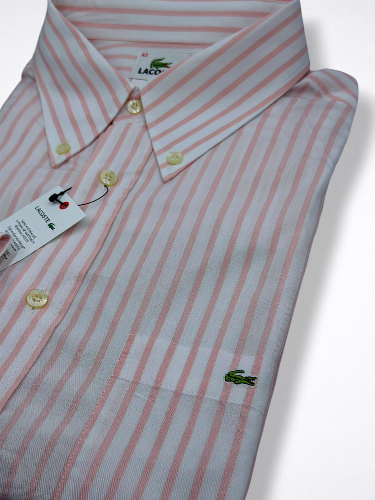 Camisa Lacoste Classic Fit Manga Larga Talla L
