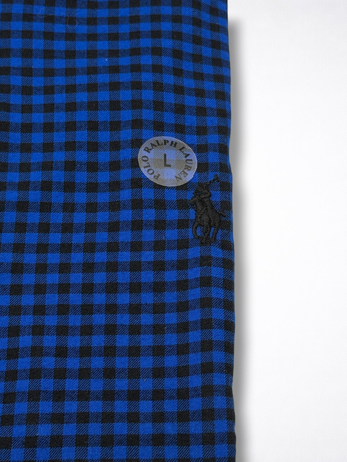 Camisa Polo Ralph Lauren Classic Fit manga larga talla L
