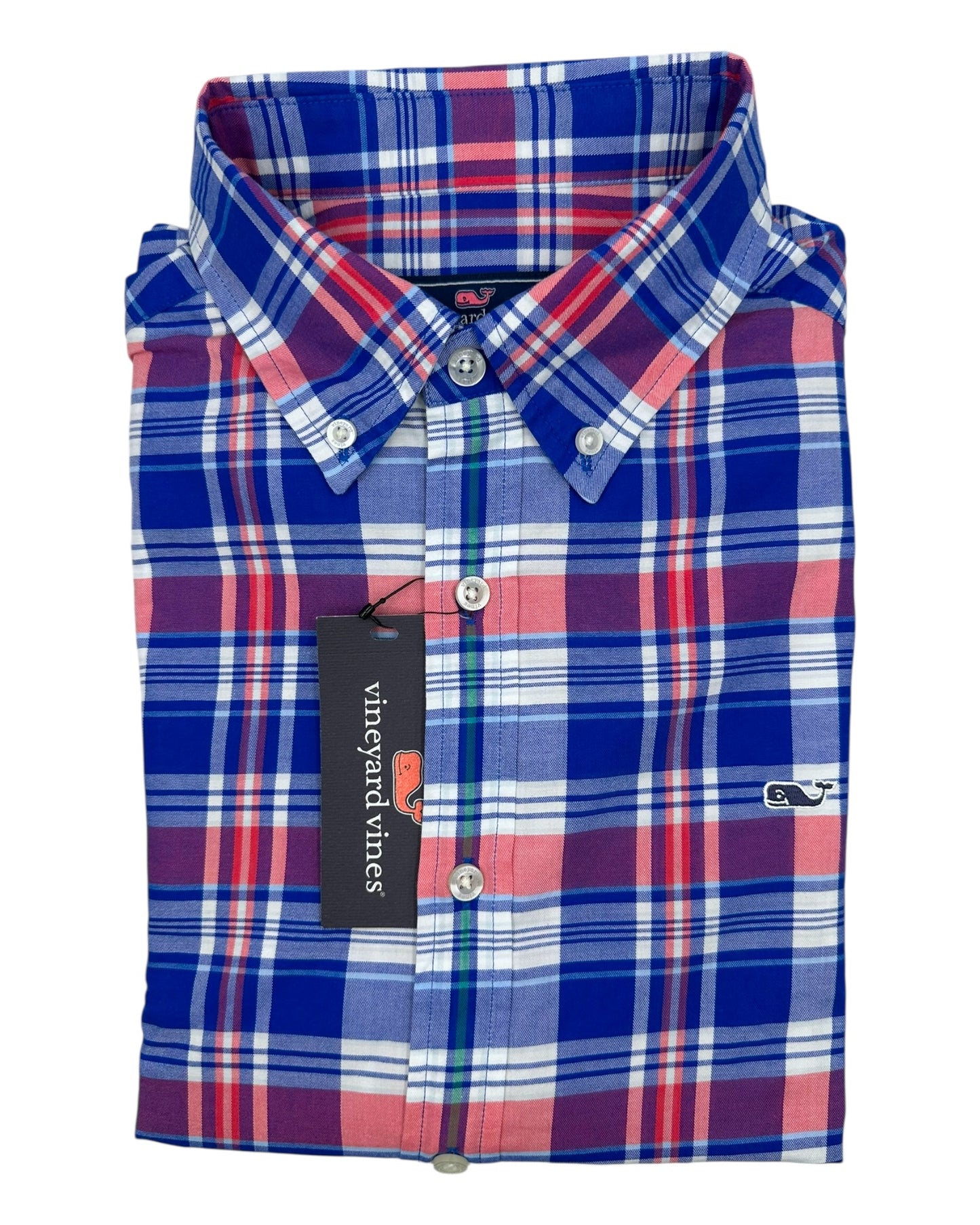 Camisa Vineyard Vines Classic Fit Manga Larga Talla S