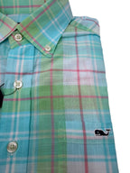 Camisa Vineyard Vines Classic Fit Manga Larga Talla S