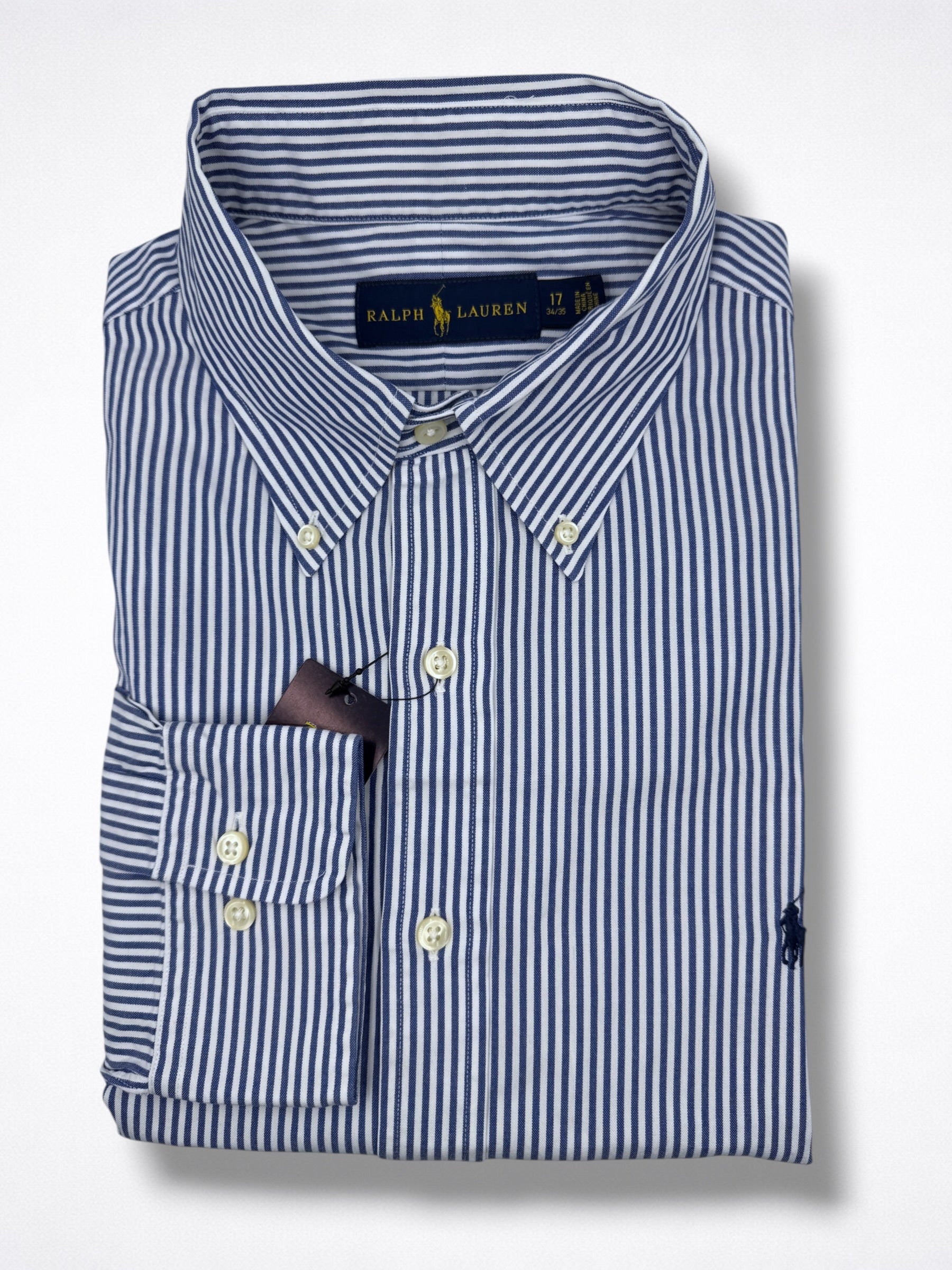 Camisa Polo Ralph Lauren Classic Fit manga larga talla XL