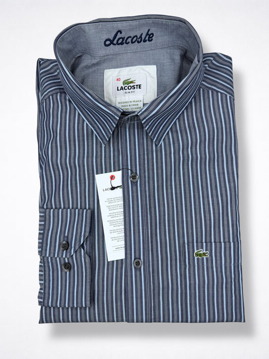 Camisa Lacoste Classic Fit Manga Larga Talla S